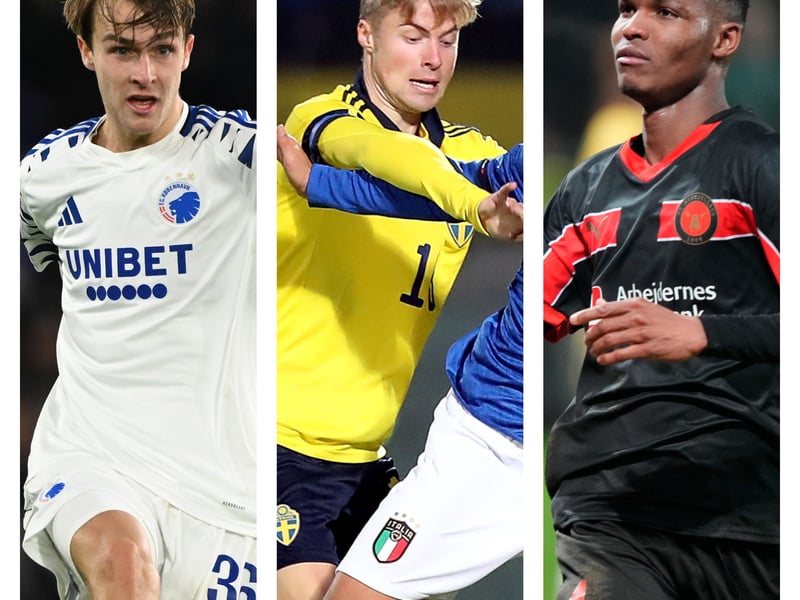 From left to right: William Clem, Benjamin Nygren and Ousmane Diao are among the brightest assets in the Danish Superliga.