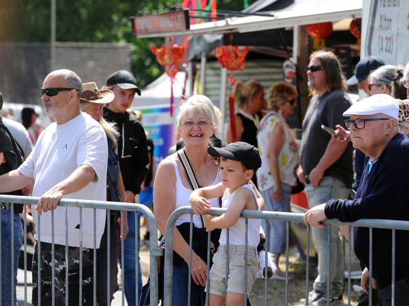 Onlookers at the Fair.
Picture: Sarah Standing (200525-7177)
