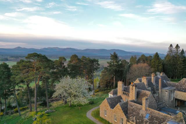 The historic house is located in the Cairngorms National Park.