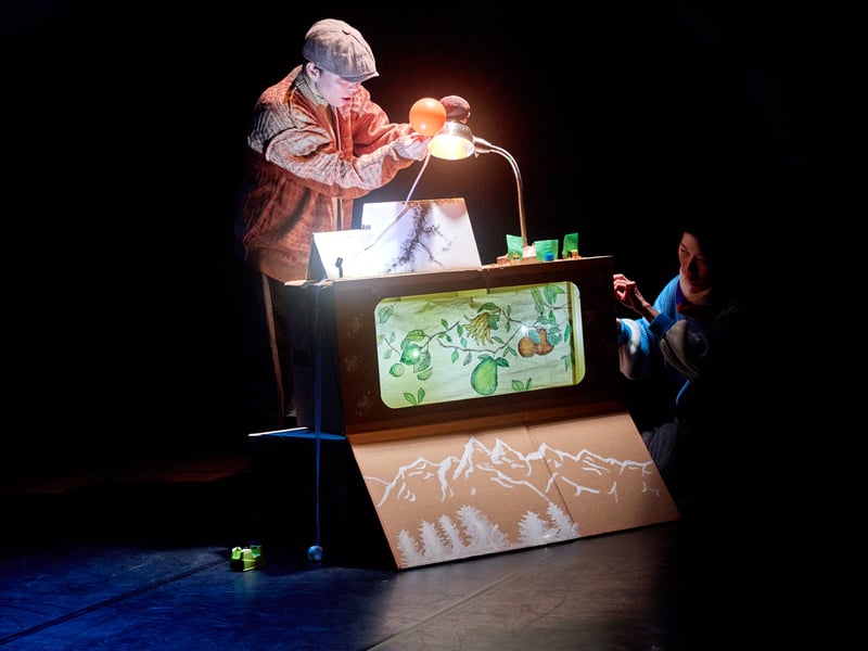We all know tangerines, don't we? In Taiwan they come in many shapes, sizes and colours. Drawing parallels between Western holiday traditions and Asian family gatherings for Lunar New Year, Yinalang Group's endearing, imaginative family show deftly illuminates this seasonal fruit's personality, history and cultural meaning. As specialists in object theatre, the company's sweet, juicy blend of spoken text and beguiling DIY visual design will spur warm thoughts of home and belonging. It's a work of delicacy, mischief and sheer craft. You may never look at a tangerine the same way again!
Taiwan Season: Where Has All the Fruit Gone?, at Assembly Roxy downstairs, 11.20am-12.10pm, August 1-24.
