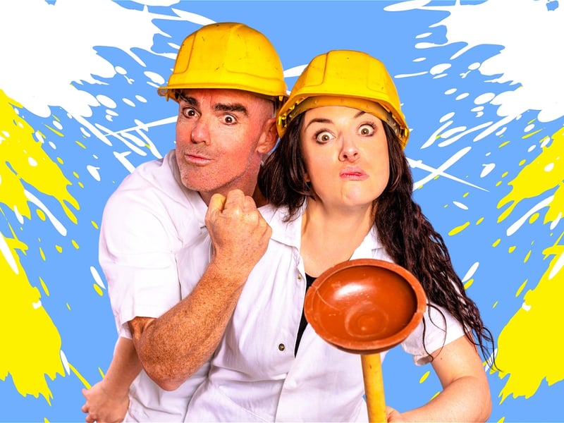 Spray and Wipe try their very best to keep things clean but can't stop making messes. Until one day, they arrive at a magician's house... For ages 3+, the show features wobbly ladders, magical confetti and spinning brooms that won't stay still! After sell-out seasons across New Zealand, the world's messiest cleaners make their UK debut. Messy Magic Adventure, at Assembly Rooms Bijou, August 1-17, excluding 11th, 12.30pm-1.20pm.