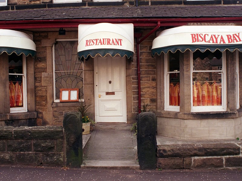 Did you enjoy a meal here back in the day? Biscaya Bay pictured in June 1999.