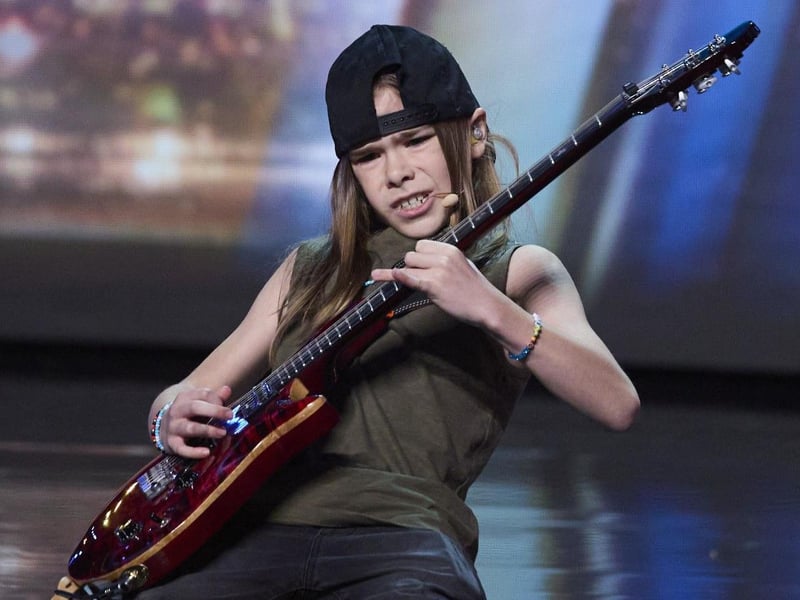11-year-old electric guitar prodigy Olly Pearson is priced at 13/1 to win after Simon ised his Golden Buzzer to put him through to the final. So far he's played ‘Highway to Hell’ by AC/DC, ‘Jump’ by Van Halen, ‘Don’t Stop Me Now’ by Queen, ‘Thunderstruck’ by AC/DC, ‘Sweet Child O’ Mine’ by Guns N’ Roses and ‘Livin’ on a Prayer’ by Bon Jovi.