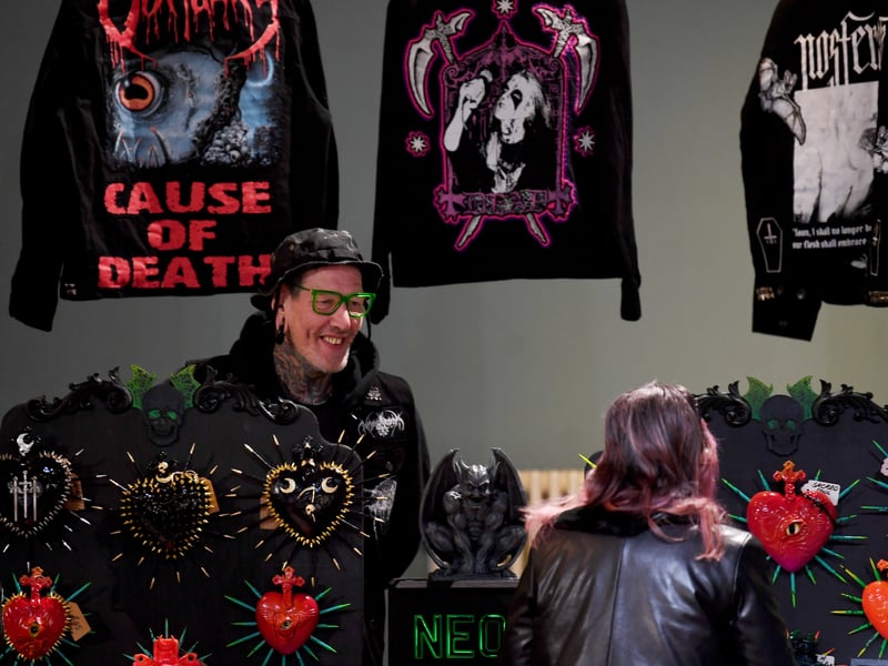 Leeds Festival of Gothica also hosted an alternative market to mark the occasion.