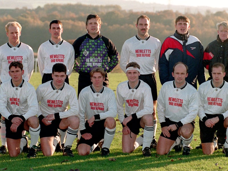 Knaresborough pictured in November 1995. Back row, from left, are Simon Render, Mark Ellis, Nigel Young, Steve Jones, Martyn Daly, Adam Walker, Richard Mudd and Robert Pearson. Front row, from left, are Darren Clifford, Heath Anderson, Jason Beales, Lee Parker, Mark Codman, Philip Kitching and Richard Grieveson.