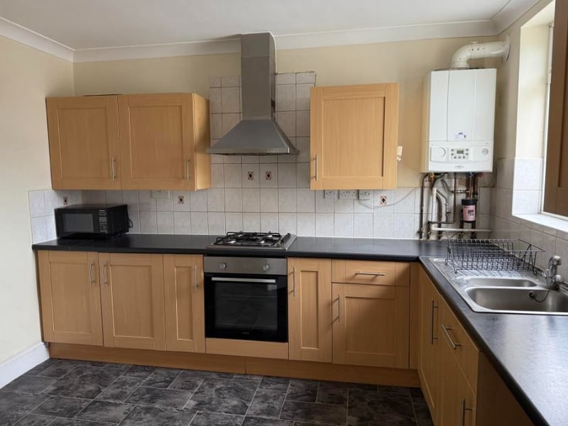 This extensive building is going under the hammer next month for a guide price of between £200,000 and £220,000. 