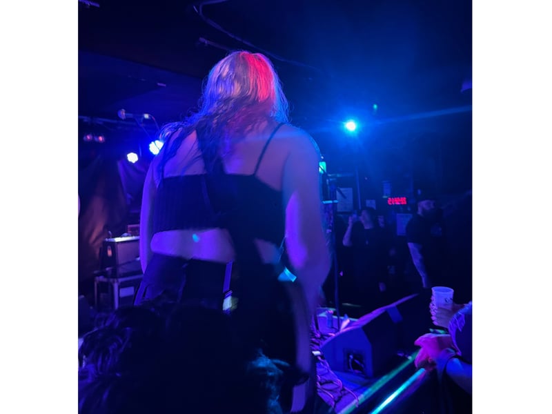 The singer played a two-song encore - comprising 'Woman' and 'Did U Know'.