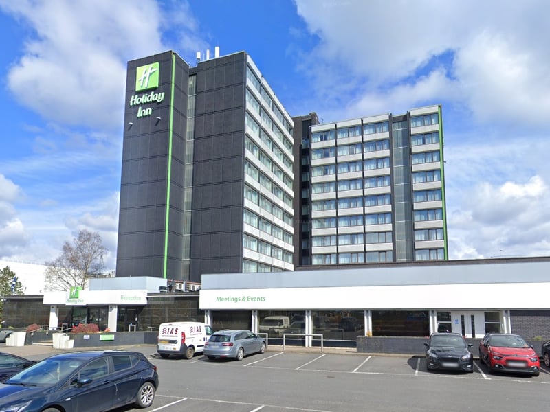 With just one hotel airport in Scotland, the Glasgow Airport Holiday Inn (not the Express version of the chain’s hotels) was close behind with a score of 71%. Its rooms, comfort and location were all well scored by guests with a room costing £117 per night on average.