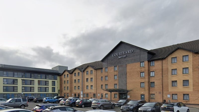 There are Courtyard by Marriott venues at Aberdeen, Glasgow and Inverness airports. Costing on average £144 per night, while it didn’t score highly for value for money, guests did appreciate the chain of airport hotels for its rooms and comfortable beds, scoring a total of 71%.