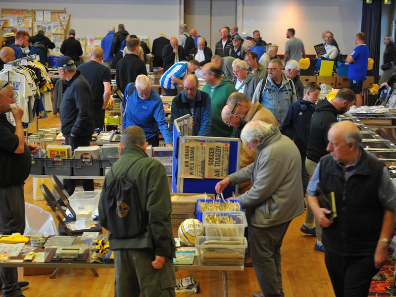 Hundreds of fans and collectors alike turned out for the annual event.