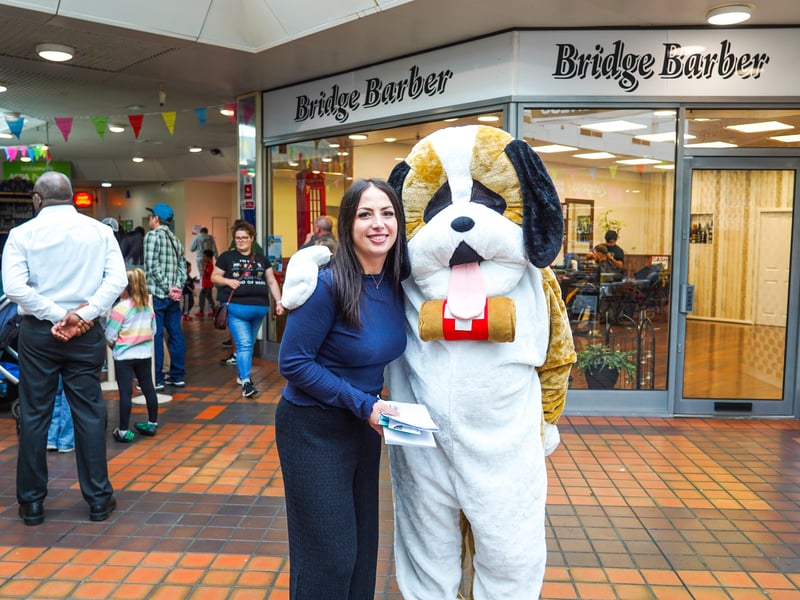 Natasha Winser from Portsmouth City Council organised Family Fun day at the Bridge Shopping Centre.
Picture: Alec Chapman