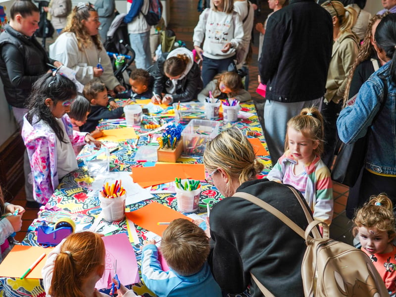 Lots of fan activities for all the family. 
Picture: Alec Chapman
