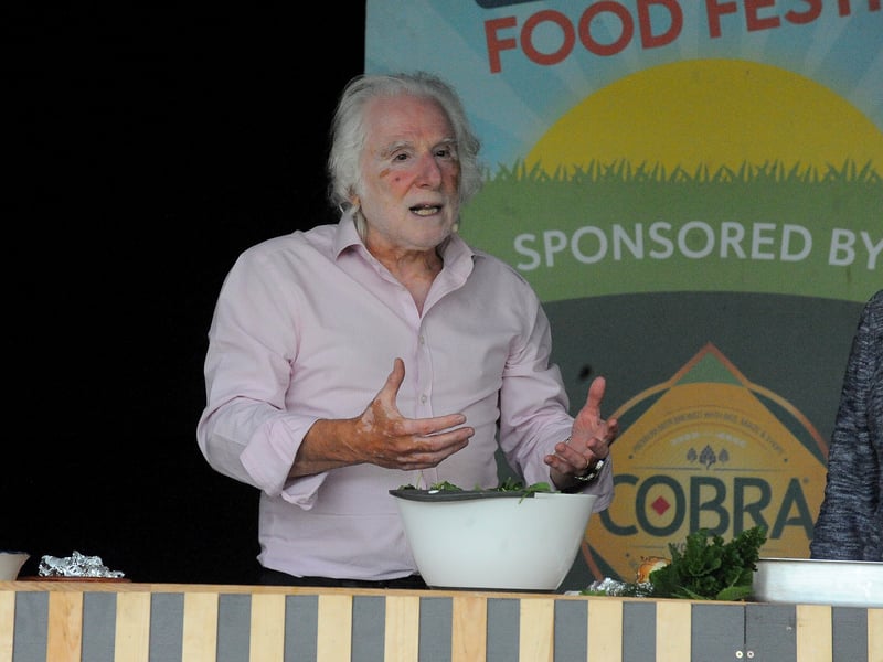 Guest Yorkshire TV chef George Psarias.