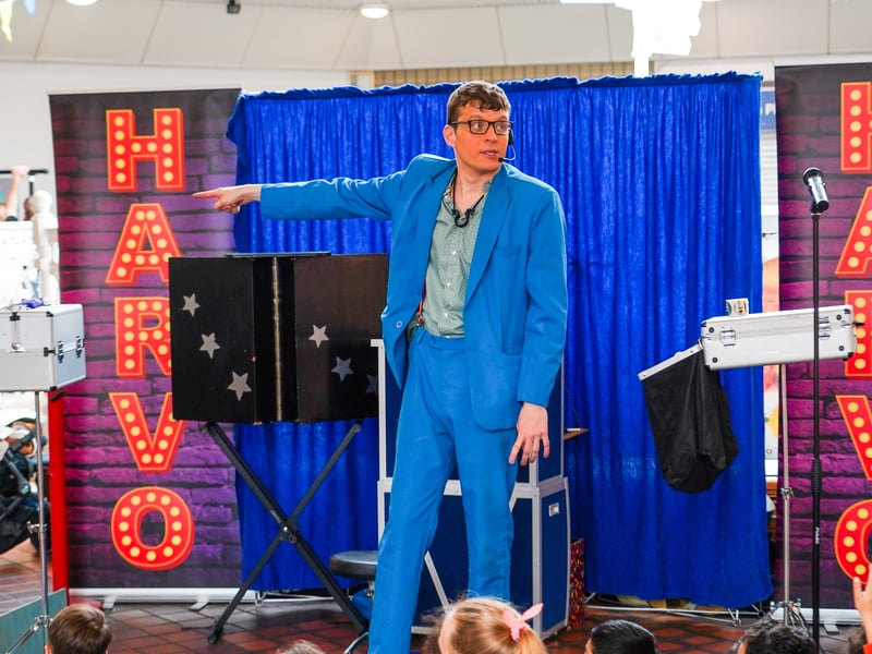 Pictured is Harvo - Children's entertainer. 
Picture: Alec Chapman