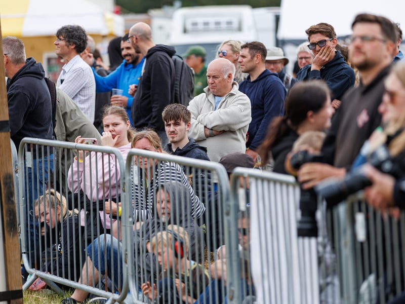 Pictured: Many people has attended to Overlord show on Saturday 
Picture: Marcin Jedrysiak