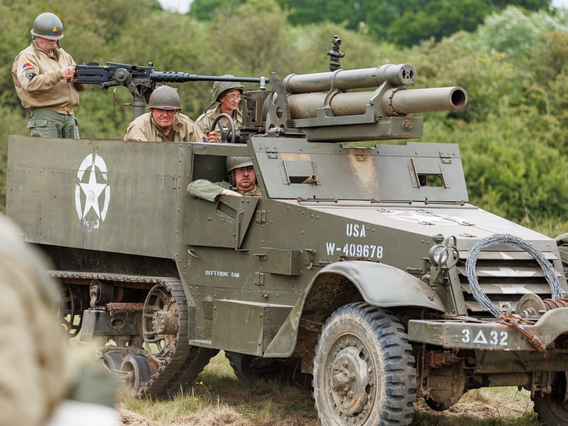 Pictured: Solders during the battle
Picture: Marcin Jedrysiak