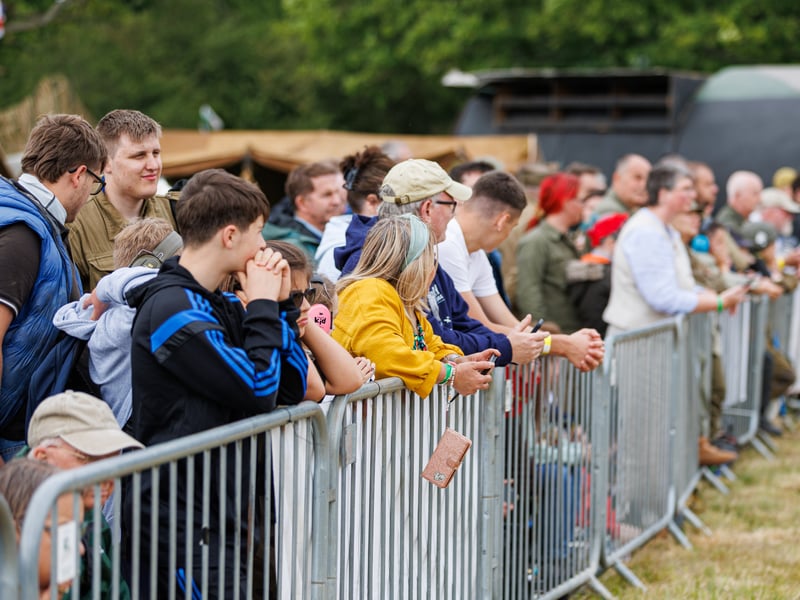 Pictured: Many people has attended to Overlord show on Saturday
Picture: Marcin Jedrysiak