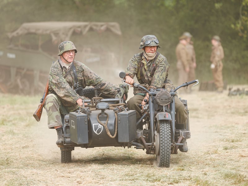 Pictured: Solders during the battle
Picture: Marcin Jedrysiak