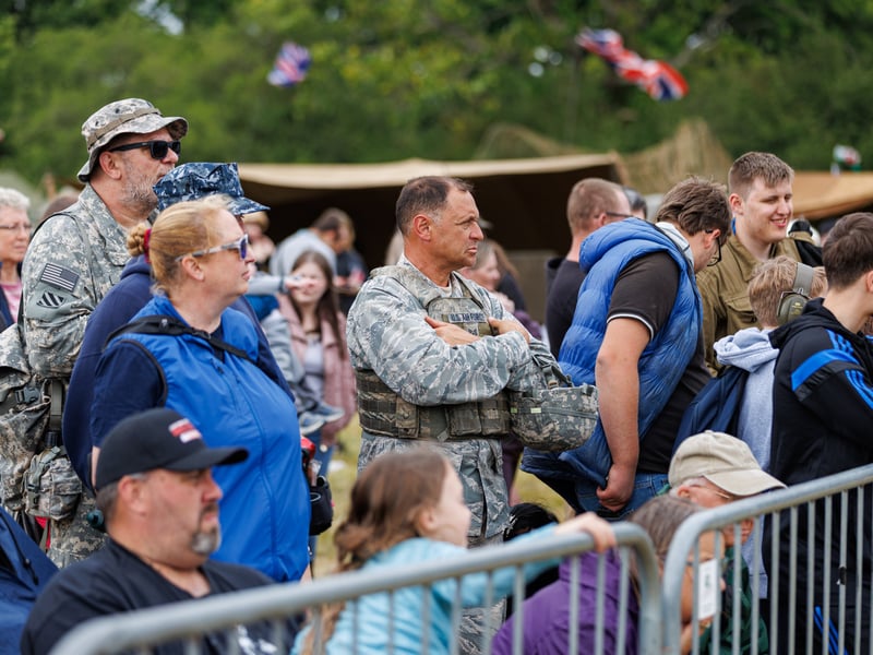 Pictured: Many people has attended to Overlord show on Saturday
Picture: Marcin Jedrysiak