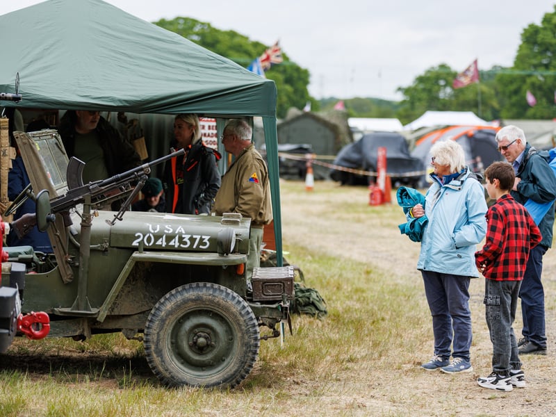Pictured: Many people attended the Overlord Show on Saturday
Picture: Marcin Jedrysiak