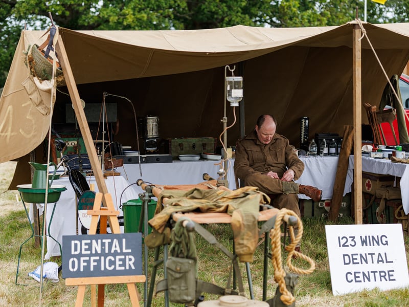 A recreation of a dental centre
Picture: Marcin Jedrysiak