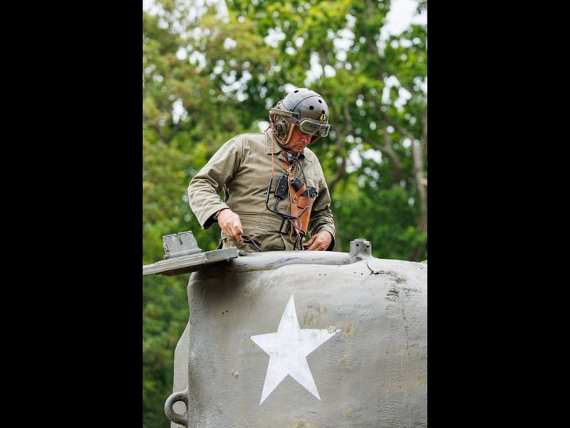 Pictured: Bringing history to life
Picture: Marcin Jedrysiak