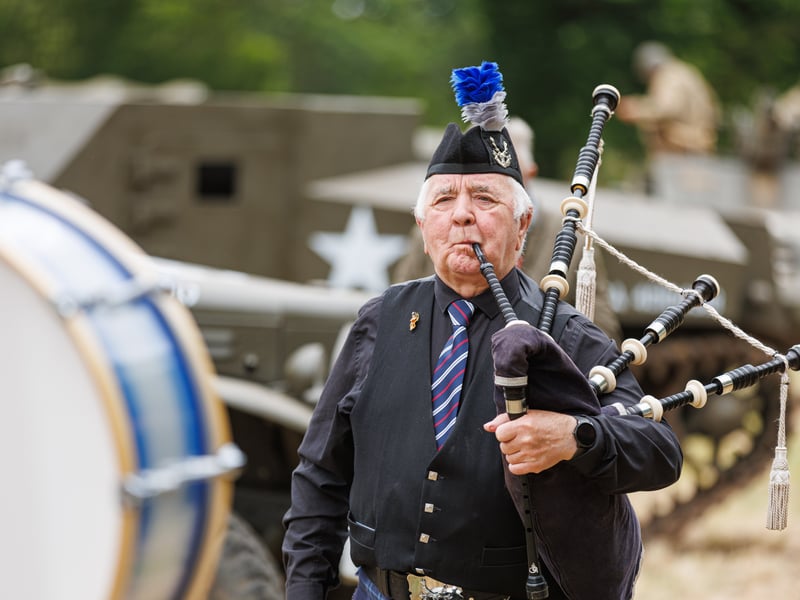 Pictured: Hampshire Caledonian pipe band
Picture: Marcin Jedrysiak