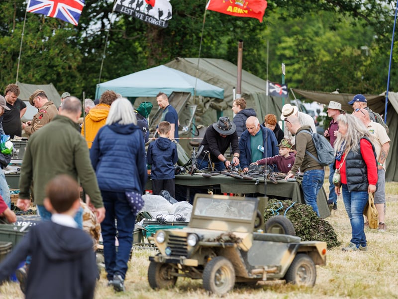 Pictured: The crowds at Overlord show on Saturday  
Picture: Marcin Jedrysiak