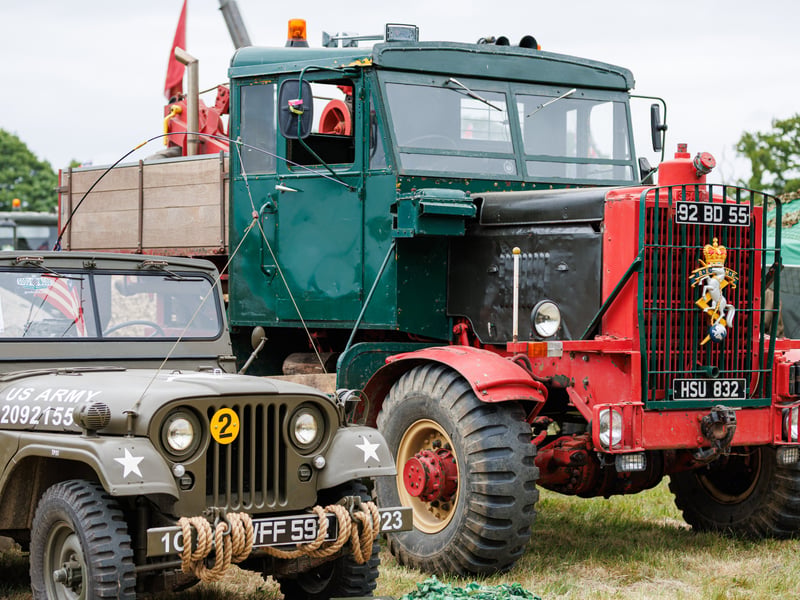 Pictured: During this rally, military enthusiasts could admire many military vehicles
Picture: Marcin Jedrysiak