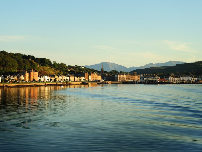 In second is Rothesay with an average property price of £111,764, which makes it among Scotland’s cheapest coastal towns. Located on the Isle of Bute, the town can be reached by ferry.
