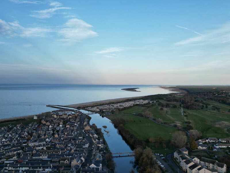 Finally, Nairn completes the top 10 most expensive coastal towns in Scotland. The Highland town is an ancient fishing port around 17 miles east of Inverness, with an average property price of £230,438.
