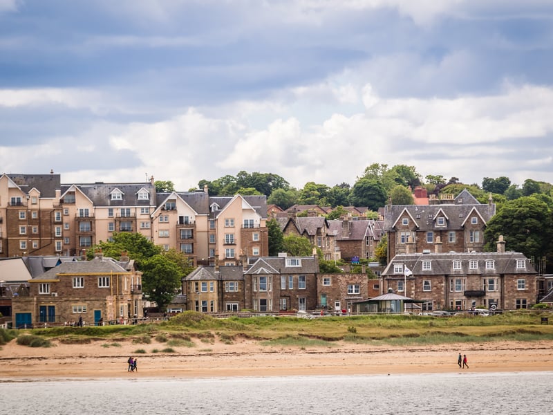 Recently also ranked as the best place to live in Scotland, North Berwick is also the country’s second most expensive coastal town. Around 20 miles from Edinburgh, the average property price in the town is £419,723.