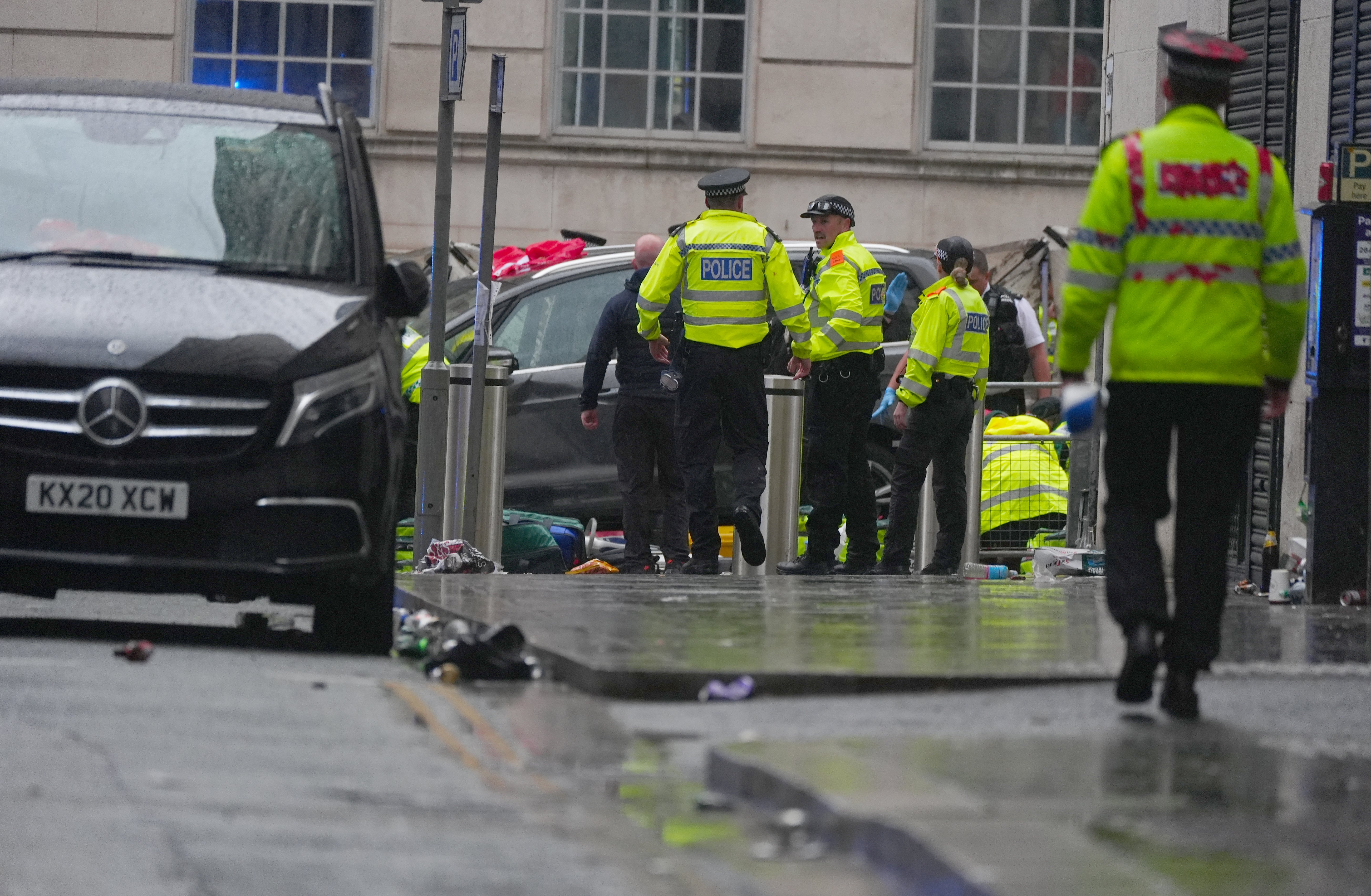 Emergency response in Liverpool after a car ploughs into the crowd at ...