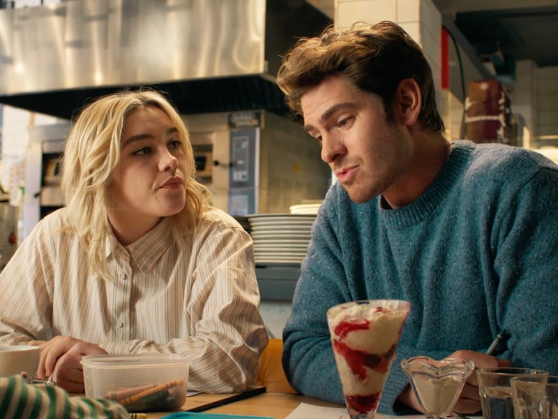Tearjerker 'We Live in Time' is Florence Pugh's second entry in the top 10, with box office earnings of $10,991,702. It tells the story of a couple's relationship over a decade, told using a nonlinear narrative centred around a heartbreaking cancer diagnosis. Andrew Garfield co-stars.