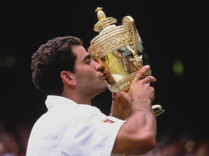 Before retiring in 2002 Pete Sampras has won a then-record 14 major titles, amassing a fortune of around $150 million. Pistol Pete was ranked world nuber one for 286 weeks and attracted lucrative sponsorship deals with the likes of Nike and Sergio Tacchini.