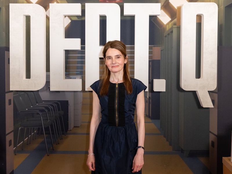 Originally from Moray, though she grew up in Fife, Shirley Henderson appears in Dept. Q as Claire Marsh. Her previous roles include Trainspotting, Bridget Jones, Harry Potter and many, many more. 
