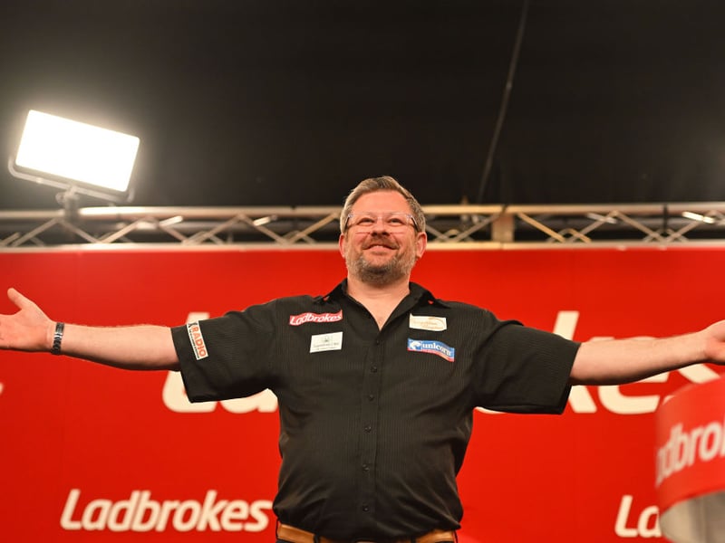 Completing the top five richest darts players in history is England's James Wade. The current world number 16 has won around £4 million from 38 senior PDC titles, including 11 majors. He's never won a World Championship, despite reaching the semi-finals on four occasions. 