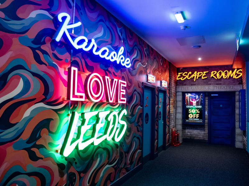 Two private karaoke rooms and three thrilling escape rooms are among the new activities.