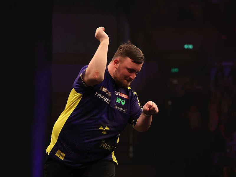 Luke 'The Nuke' Littler may have only turned profession a couple of years ago, but he's already arguably the biggest name in the darting world. The current world number 2 and reigning world champion has already won 13 PDC titles, including the Premier League, Grand Slam, World Series Finals, the UK Open. and two World Series of Darts titles. He's won prize money of £1,300,500 to date, but you can probably double that from sponsorship - such is his popularity. He's likely to be worth at least £2 million - a figure that's rising every month.