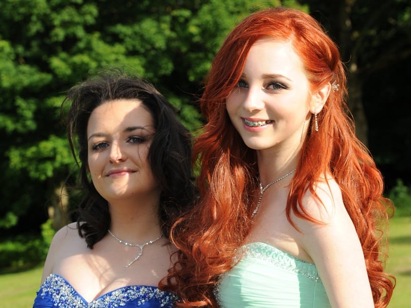 Two more people having a great time at the Farringdon Community Academy prom.