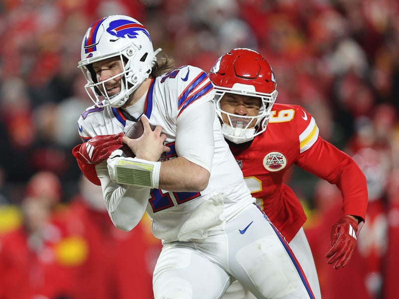 The Bills quarterback earns a whopping $55.3million as the team's top man.