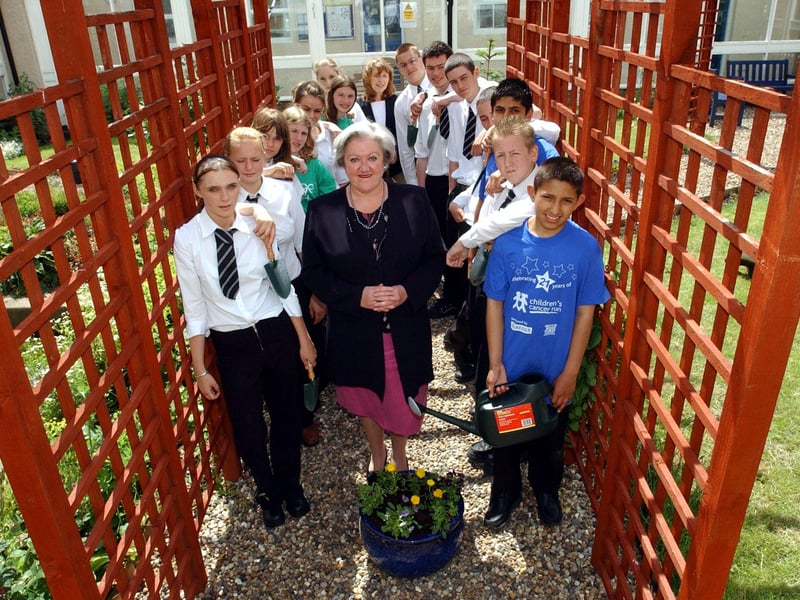 All the way back to 2003 where Whitburn School was working on its Healthy Hearts campaign and head teacher Paula Williams was in the picture.