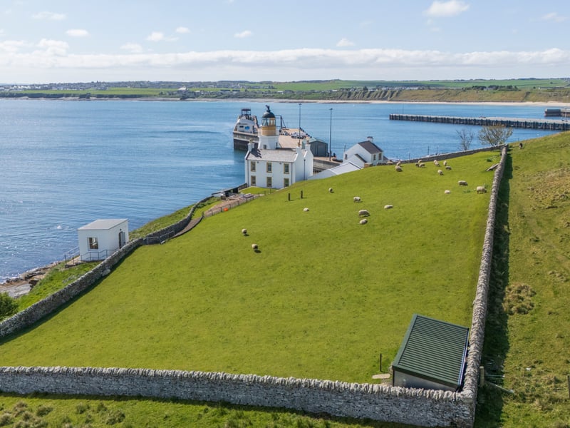 The lighthouse guarded sailors in the Pentland Firth for more than 100 years but now is a fresh and cosy home with a difference.