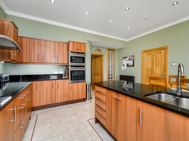 Now a single house, the old lighthouse keepers' flats have been converted into a sturdy and solid home with plenty of space and modern comforts.