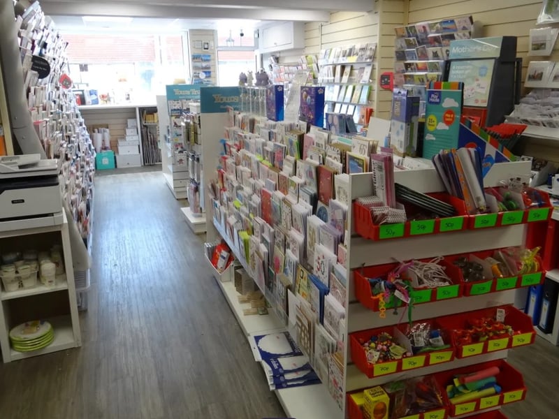 The listing says: "Post Office Income circa £57,000 a year plus high profit retail trade £56,000 last year open 9-5.30 Monday to Friday and 9-2 on Saturday." 
