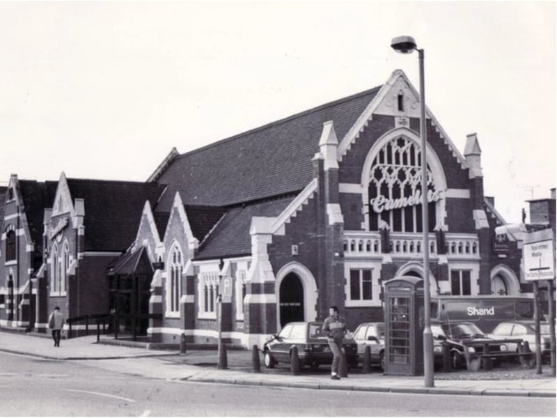 This 80s nightclub had a particularly impressive home. Camelots opened in 1982 at what was the 19th century Trinity Presbyterian chapel on Wood Street, Doncaster, and became one of the city's best-loved clubs. It later became Eden, Trilogy, Trinity, Reload and Diamond Live Lounge.
