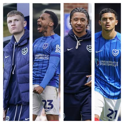 From left: Mark O'Mahony, Josh Murphy, Sammy Silvera, Andre Dozzell.