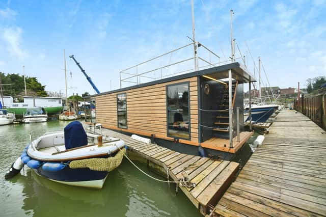 The new floating homes can be made to order, to suit your needs