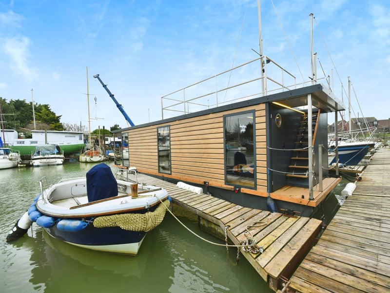 The new floating homes can be made to order, to suit your needs