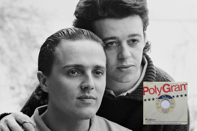 From Bath's iconic new wave duo, this 1990 Canadian 7" single of Year Of The Knife (Fontana) is a rare promotional item, making it a highly prized artifact for collectors. Promotional singles are often produced in far smaller quantities than commercial releases, granting them immediate rarity. This specific Canadian promo offers a unique glimpse into the band's global reach and collectibility. This 7" single has a highest recorded sale of £296.00 on Discogs.